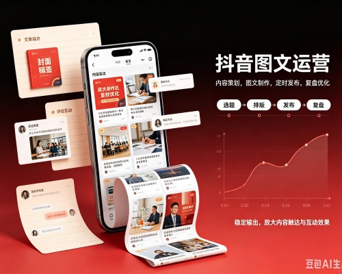 青山湖抖音图文代运营服务