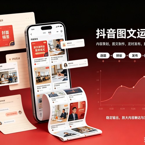 青山湖抖音图文代运营服务